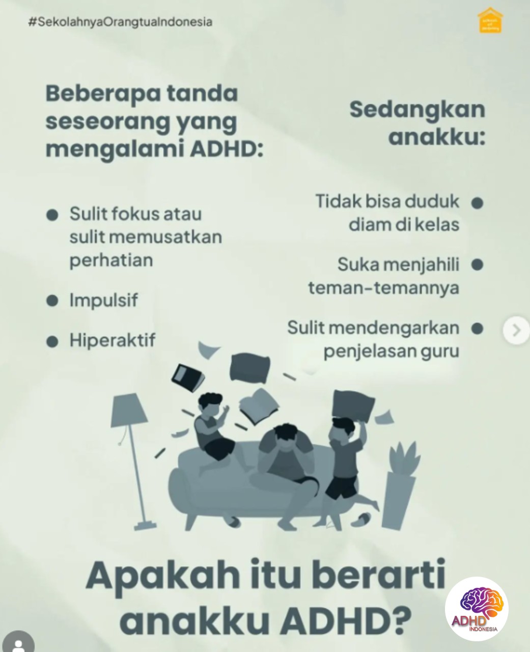Ciri dan Gejala ADHD pada Anak Usia Dini di Kabupaten Pasangkayu